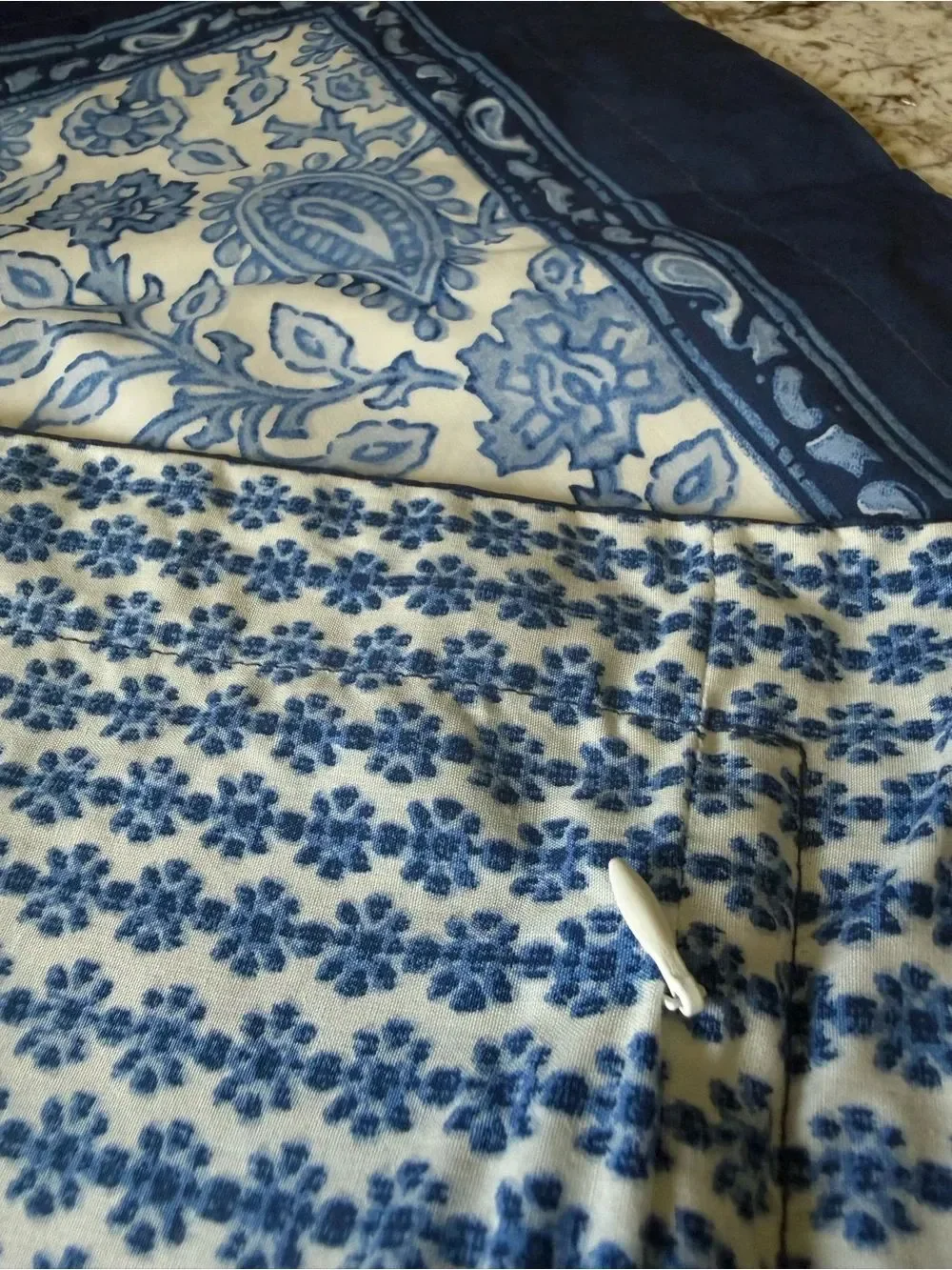 Lauren Ralph Lauren Arielle Floral Full Queen Comforter Set Cotton Navy NWT $425